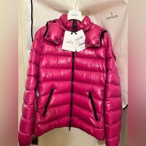 Moncler Pink Bady Jacket Size 5 Women's